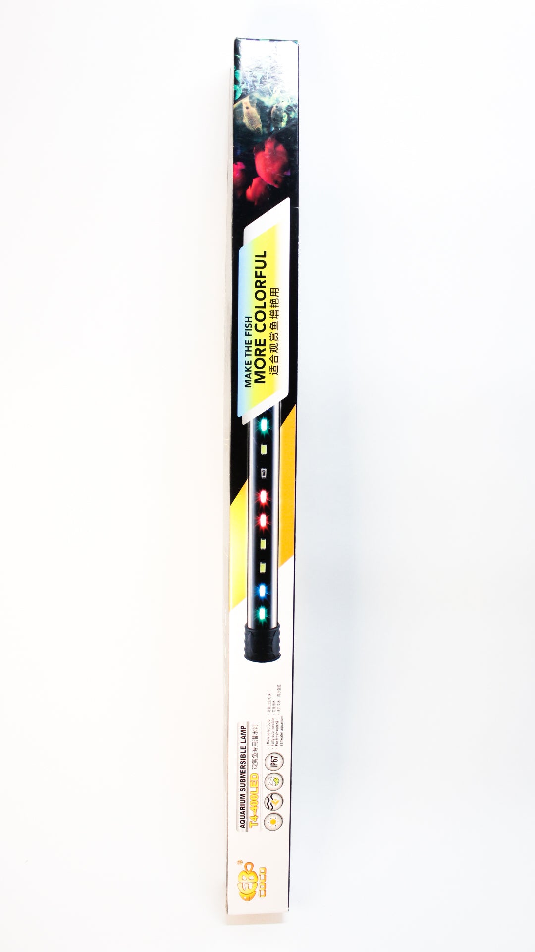 Lampara T4 (40Cm) Blanca Y Azul/Multicolor